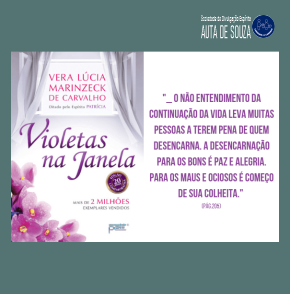 Despertando - Livro: Violetas na janela