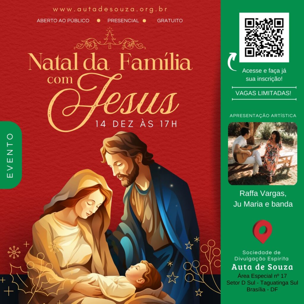 Natal da família com Jesus